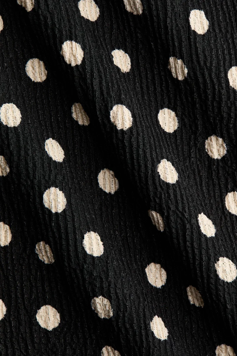 H&M Textured jersey dress